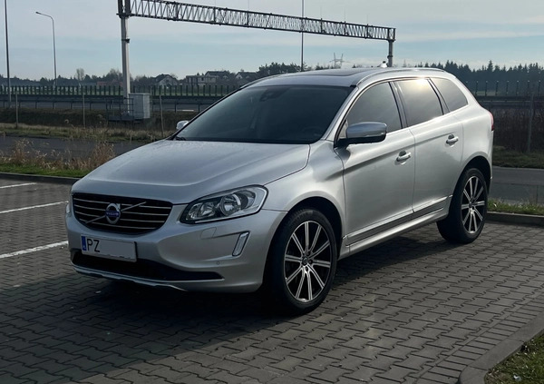 Volvo XC 60 cena 84600 przebieg: 74230, rok produkcji 2015 z Poznań małe 154